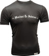 TOP TEN MMA Rash Guard “Morituri Te Salutant” short sleeve Black XXL at Bytomic Trade and Wholesale