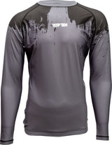 TOP TEN MMA Rash Guard “Power Ink” Black XXL at Bytomic Trade and Wholesale
