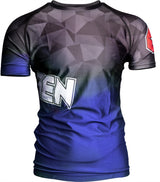 TOP TEN MMA Rash Guard “PRISM” Blue 160 cm S at Bytomic Trade and Wholesale