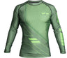 TOP TEN MMA Rash Guard “COMBat” Green L at Bytomic Trade and Wholesale