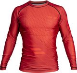 TOP TEN MMA Rash Guard “COMBat” Red S at Bytomic Trade and Wholesale