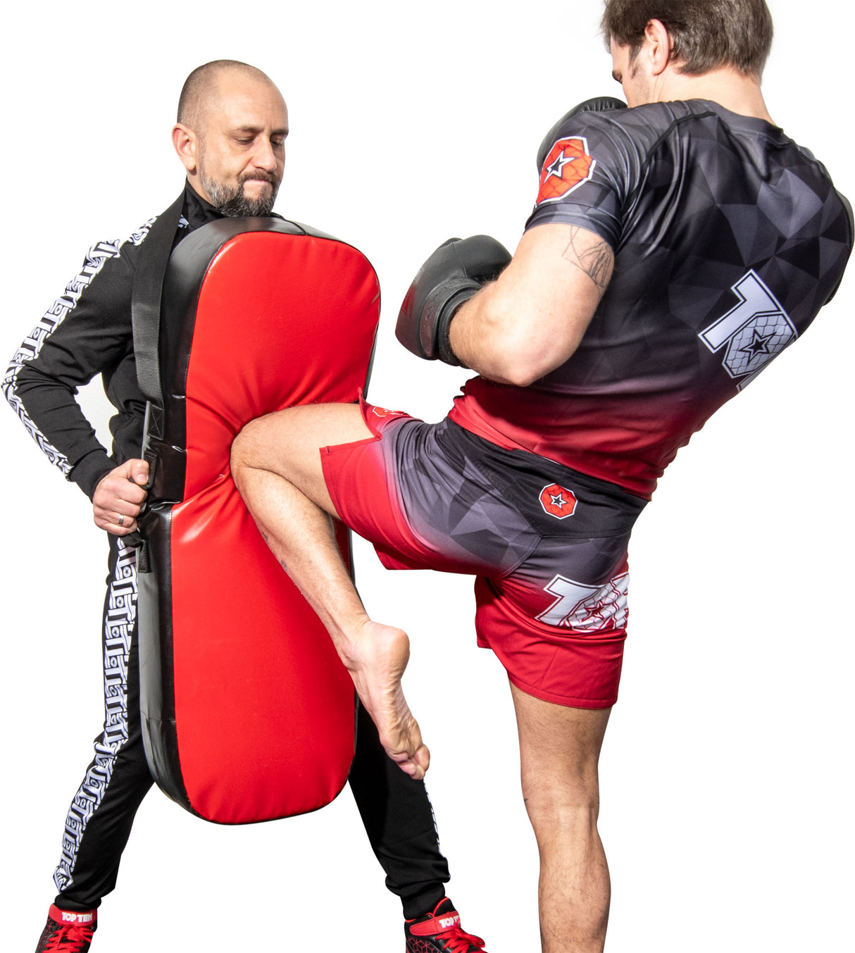 TOP TEN Punch pad “Kick Case” blackred at Bytomic Trade and Wholesale
