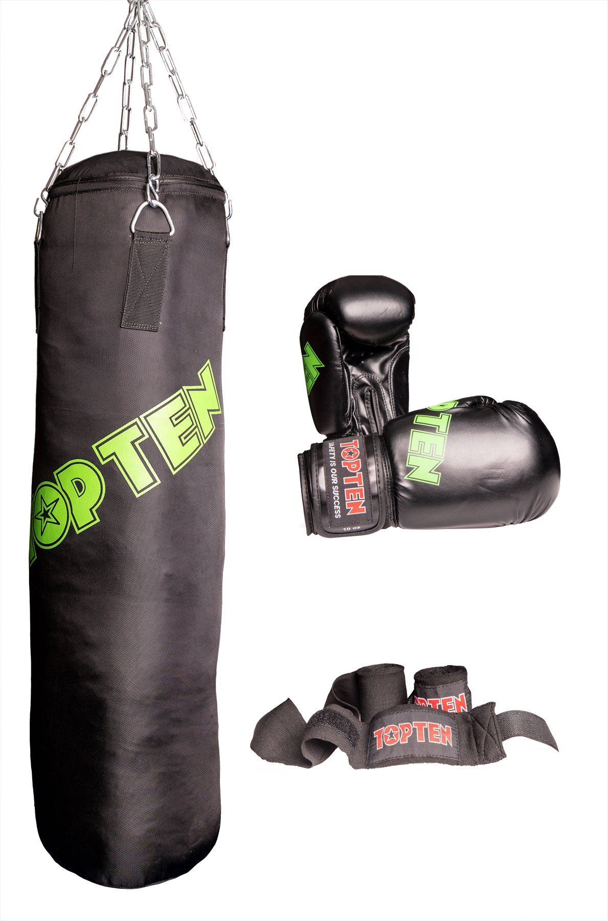 TOP TEN BoxingSet “Complete” blackgreen at Bytomic Trade and Wholesale