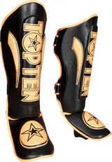 TOP TEN Shin and Instep Guard "Star Light“ blackblack at Bytomic Trade and Wholesale