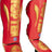 TOP TEN Shin and Instep Guard “Star Light WAKO” bluegold Red - Gold L at Bytomic Trade and Wholesale