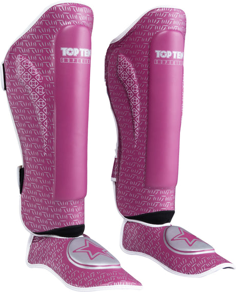 TOP TEN Shin and Instep Guard “Superior” Purple L at Bytomic Trade and Wholesale