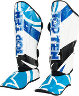 TOP TEN Shin and Instep Guard “Urban Arts” bluewhite at Bytomic Trade and Wholesale