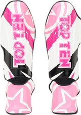 TOP TEN Shin and Instep Guard “Urban Arts” bluewhite at Bytomic Trade and Wholesale