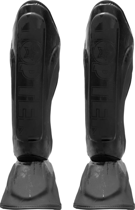 TOP TEN Shin and Instep Guard “Power Ink” Black L at Bytomic Trade and Wholesale