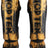 TOP TEN Shin and Instep Guard “Power Ink” Gold - Black XL at Bytomic Trade and Wholesale