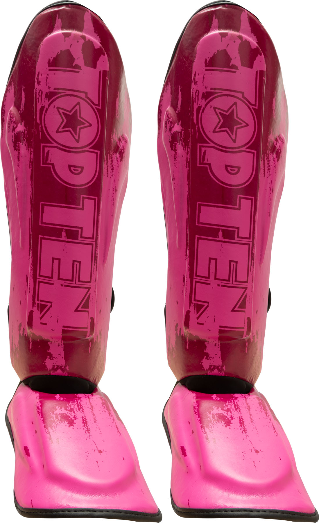 TOP TEN Shin and Instep Guard “Power Ink” Pink XL at Bytomic Trade and Wholesale