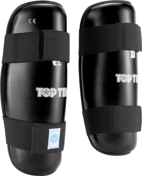 TOP TEN Shin Guard “WAKO Style” Black XL at Bytomic Trade and Wholesale