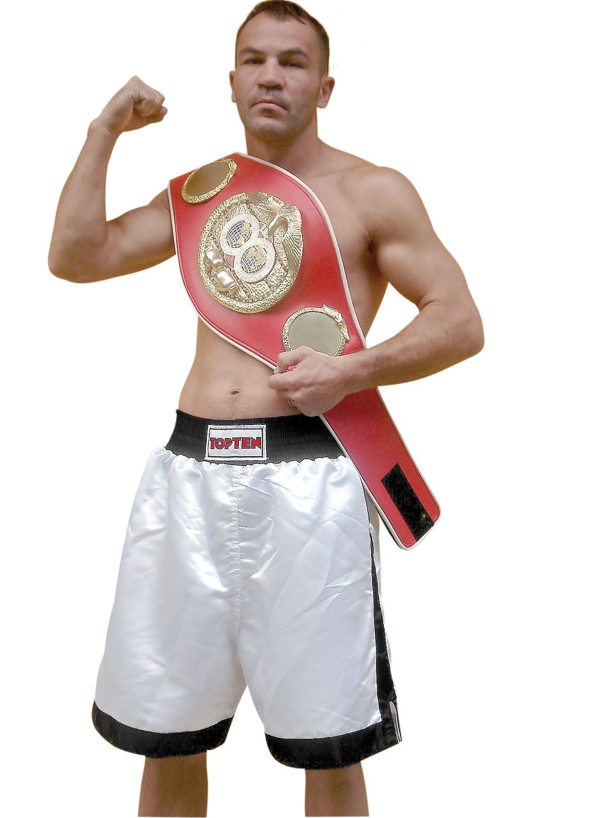 TOP TEN Shorts “Classic” = blueblack White - Black 160 cm S at Bytomic Trade and Wholesale