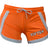 TOP TEN Shorts for women “Girl” = Orange - White 180 cm L at Bytomic Trade and Wholesale