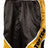 TOP TEN Shorts “Shiny” = blackgold Black - Gold 200 cm XXL at Bytomic Trade and Wholesale