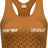 TOP TEN Sports Bra “BRAVE Fight Night” Brown S at Bytomic Trade and Wholesale