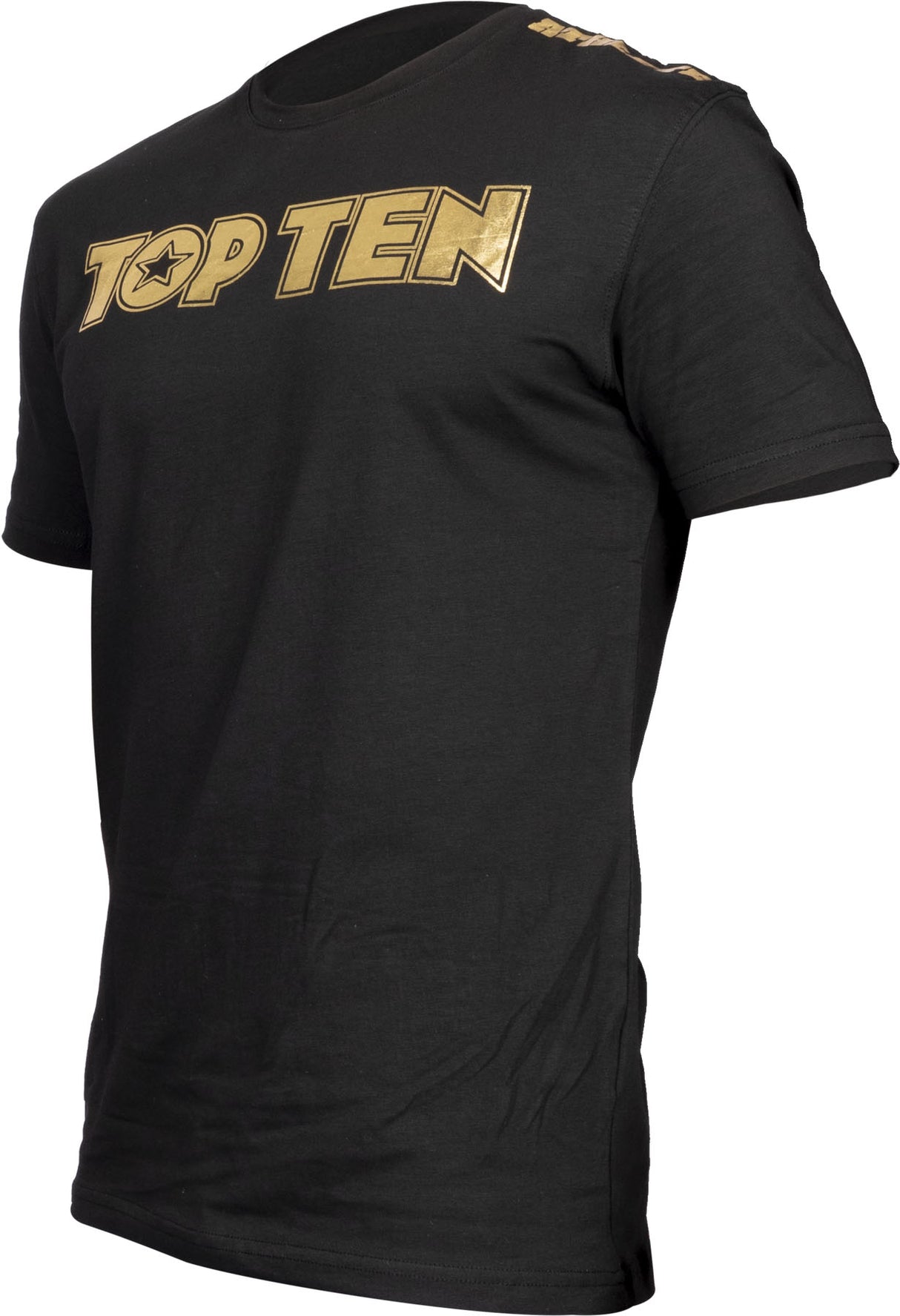 TOP TEN Tshirt “Athlete” blackgold at Bytomic Trade and Wholesale