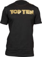 TOP TEN Tshirt “Athlete” blackgold Black - Gold M at Bytomic Trade and Wholesale