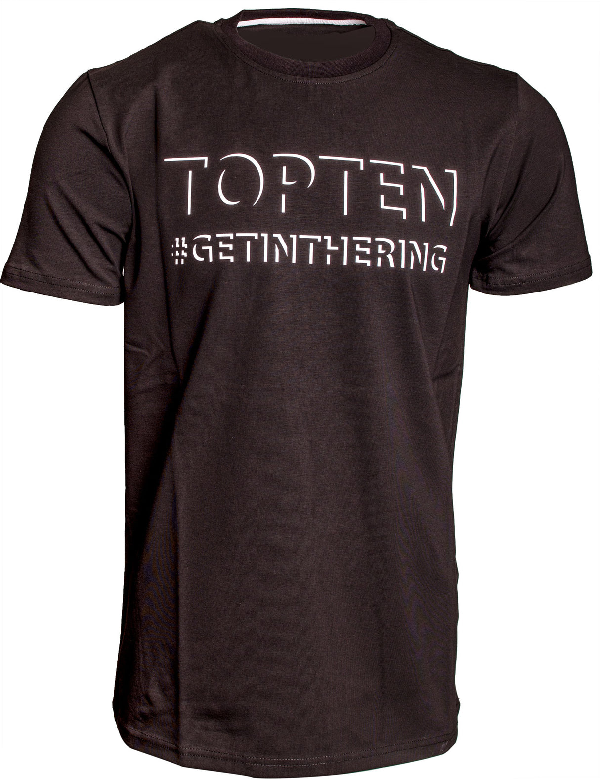 TOP TEN Tshirt “Shadow” with WAKO label Black L at Bytomic Trade and Wholesale
