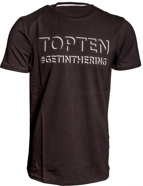 TOP TEN Tshirt “Shadow” with WAKO label Black XL at Bytomic Trade and Wholesale