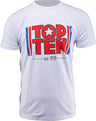TOP TEN Tshirt “EST. 1978” grey White S at Bytomic Trade and Wholesale