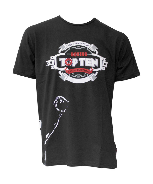 TOP TEN TShirt “Fighter” Black XL at Bytomic Trade and Wholesale