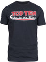 TOP TEN Tshirt “Get in the Ring” with WAKO label Black L at Bytomic Trade and Wholesale