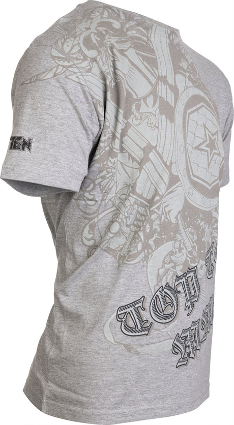 TOP TEN MMA TShirt “Shield” at Bytomic Trade and Wholesale