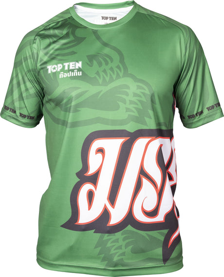 TOP TEN TShirt “Patcharee” Green XXL at Bytomic Trade and Wholesale