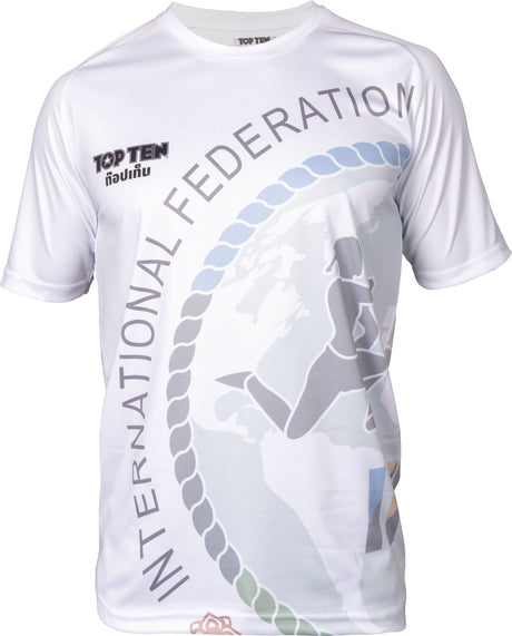 TOP TEN TShirt “Royal Muay” White XXL at Bytomic Trade and Wholesale
