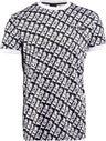 TOP TEN Tshirt “Monogram” blackwhite Black - White XL at Bytomic Trade and Wholesale