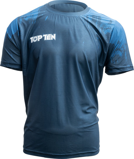 TOP TEN Tshirt “Power Ink” Blue XXL at Bytomic Trade and Wholesale