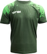 TOP TEN Tshirt “Power Ink” Green XXL at Bytomic Trade and Wholesale