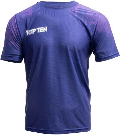 TOP TEN Tshirt “Power Ink” Purple S at Bytomic Trade and Wholesale