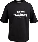 TOP TEN TShirt “TKD Tekkers Fusion” overd Black M at Bytomic Trade and Wholesale