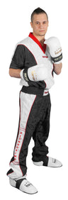 TOP TEN Kickboxing pants = blackwhite Black - White 190 cm XL at Bytomic Trade and Wholesale