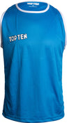 TOP TEN Tank Top for boxing “Competition” bluewhite Blue - White XL at Bytomic Trade and Wholesale