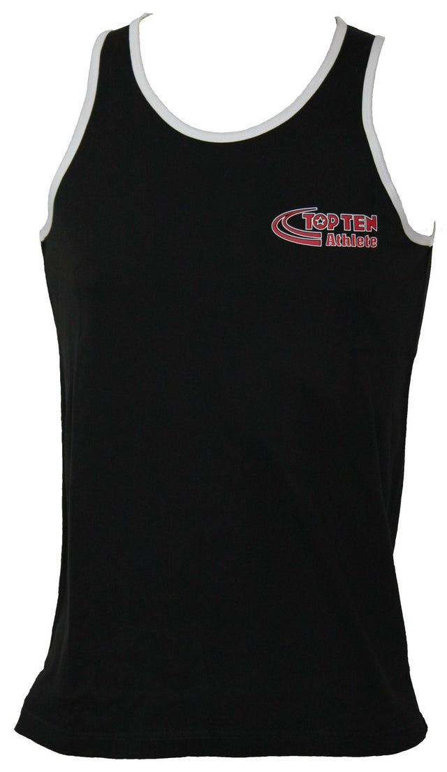 TOP TEN Tank Top “Athlete” Black XL at Bytomic Trade and Wholesale