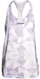 TOP TEN Tank Top “PRISM” whitegray White - Gray L at Bytomic Trade and Wholesale