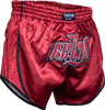 TOP TEN Thaiboxingshorts “Nong Han” blackgold Red 150 cm XS at Bytomic Trade and Wholesale