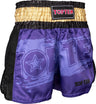 TOP TEN Kickboxing shorts “Power Ink” blackgold Purple - Gold XL at Bytomic Trade and Wholesale