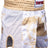 TOP TEN Kickboxing shorts “Power Ink” blackgold White - Gold XS at Bytomic Trade and Wholesale