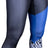 TOP TEN Leggings Tights “WAKO Icon” blackblue Black - Blue L at Bytomic Trade and Wholesale