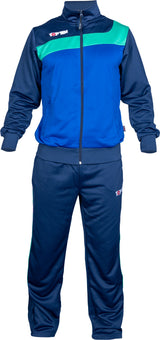 TOP TEN Tracksuit “Sporty” = blacksilver Blue - Green 160 cm S at Bytomic Trade and Wholesale