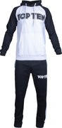 TOP TEN Tracksuit “Cotton” blackwhite Black - White XL at Bytomic Trade and Wholesale
