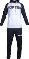 TOP TEN Tracksuit “Cotton” blackwhite Black - White XL at Bytomic Trade and Wholesale