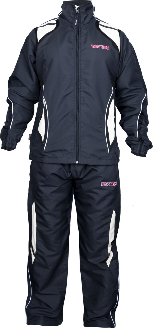 TOP TEN Tracksuit = blackwhite Black - White 164 cm 164 at Bytomic Trade and Wholesale