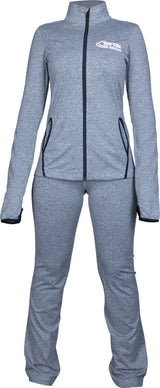 TOP TEN Tracksuit “Athlete” for women = Gray 160 cm S at Bytomic Trade and Wholesale