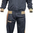 TOP TEN Tracksuit “Neon” = blackgreen Black - Orange 180 cm L at Bytomic Trade and Wholesale