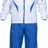 TOP TEN Tracksuit “Premium Quality” with blue pants = whiteblue White - Blue 128 cm 128 at Bytomic Trade and Wholesale